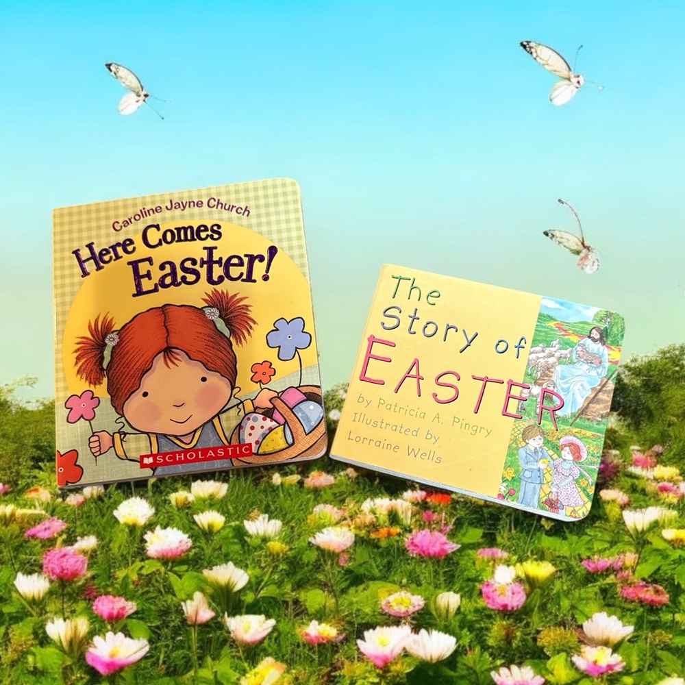 Children's Easter Board Books Set